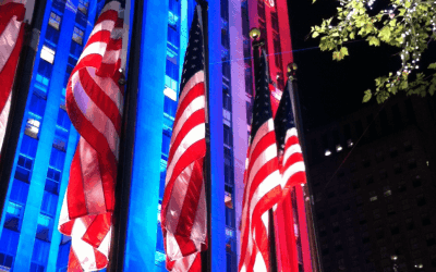 NBC’s Democracy Plaza event at Rockefeller Center