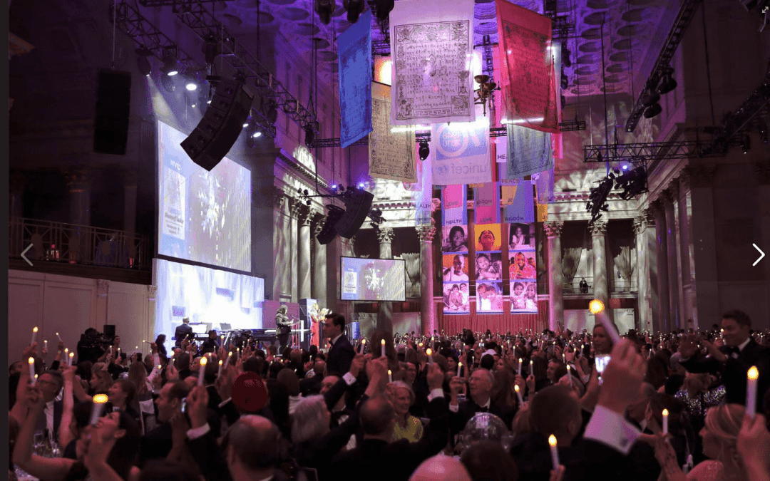 National Flag & Display produces Custom Banners for the 2016 UNICEF Snowflake Ball