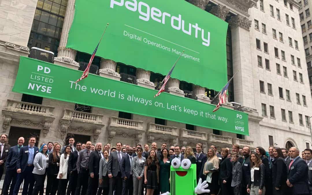 National Flag & Display produces Custom Banners for New York Stock Exchange Initial Public Offering of PagerDuty