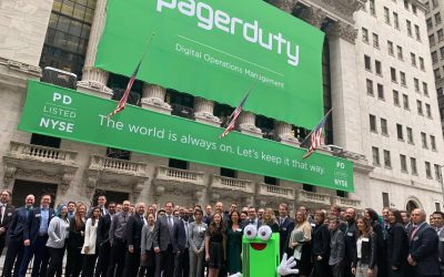 National Flag & Display produces Custom Banners for New York Stock Exchange Initial Public Offering of PagerDuty