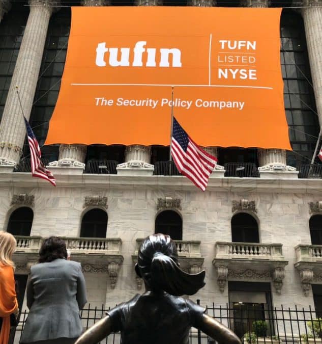 National Flag & Display produces Custom Banners at New York Stock Exchange for Tufin IPO