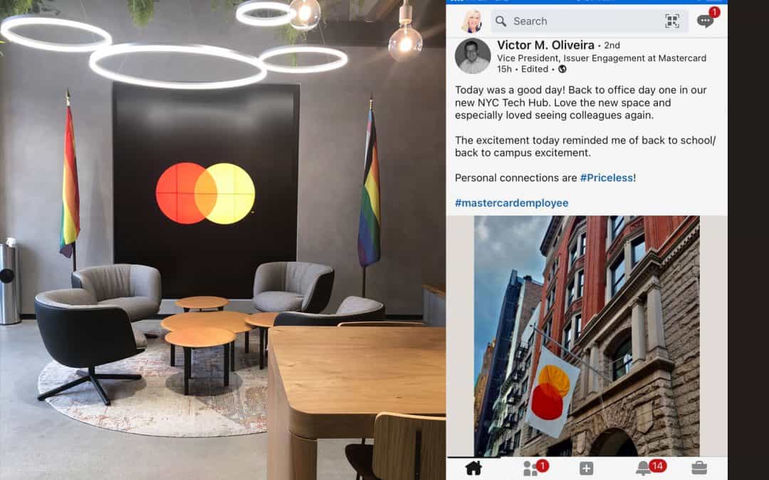 Custom Indoor & Outdoor Pride Flags for Mastercard’s new office building by National Flag & Display